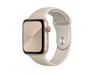 Силиконовый ремешок для Apple Watch 42/44/45 mm Apple Sport Band Stone (MLKY2)