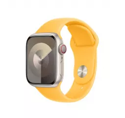 Силіконовий ремінець для Apple Watch 42/44/45 mm Apple Sport Band Sunshine - M/L (MWN03ZM/A)