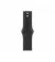 Силіконовий ремінець для Apple Watch 42mm Apple Sport Band Black - S/M (MXLJ3)