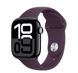 Силиконовый ремешок для Apple Watch 42mm Apple Sport Band Plum - S/M (MXLC3)