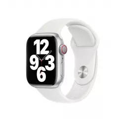 Силіконовий ремінець для Apple Watch 42mm Apple Sport Band White - S/M (MP6W3)
