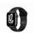 Силіконовий ремінець для Apple Watch 44/45/46 mm Apple Nike Sport Band Anthracite/Black (ML883)