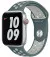 Силиконовый ремешок для Apple Watch 44/45/46 mm Apple Nike Sport Band Hasta/Light Silver (MJ6K3)