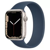 Силиконовый ремешок для Apple Watch 44/45/46 mm Apple Solo Loop Abyss Blue (MKY03), Size 11