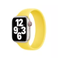 Силиконовый ремешок для Apple Watch 44/45/46 mm Apple Solo Loop Canary Yellow (MQW83), Size 9