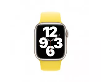 Силиконовый ремешок для Apple Watch 44/45/46 mm Apple Solo Loop Canary Yellow (MQW83), Size 9
