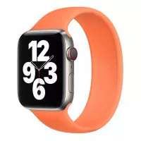 Силиконовый ремешок для Apple Watch 44/45/46 mm Apple Solo Loop Kumquat (MYX92), Size 10