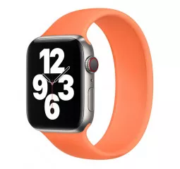 Силиконовый ремешок для Apple Watch 44/45/46 mm Apple Solo Loop Kumquat (MYX92), Size 10