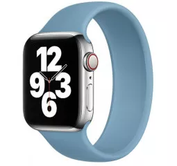 Силиконовый ремешок для Apple Watch 44/45/46 mm Apple Solo Loop Northern Blue (MYXK2), Size 10