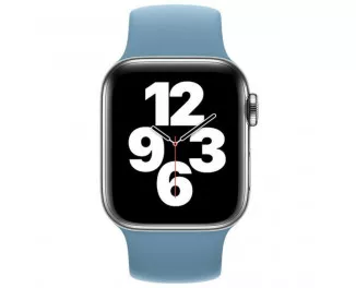 Силиконовый ремешок для Apple Watch 44/45/46 mm Apple Solo Loop Northern Blue (MYXK2), Size 10