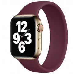 Силиконовый ремешок для Apple Watch 44/45/46 mm Apple Solo Loop Plum (MGT83), Size 8