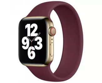 Силиконовый ремешок для Apple Watch 44/45/46 mm Apple Solo Loop Plum (MGT83), Size 8