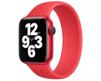 Силиконовый ремешок для Apple Watch 44/45/46 mm Apple Solo Loop (PRODUCT)RED (MYTP2), Size 8