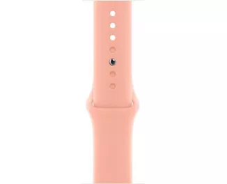 Силиконовый ремешок для Apple Watch 44/45/46 mm Apple Sport Band Grapefruit (MXNY2)