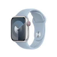 Силиконовый ремешок для Apple Watch 44/45/46 mm Apple Sport Band Light Blue - M/L (MWMV3ZM/A)