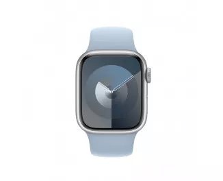 Силиконовый ремешок для Apple Watch 44/45/46 mm Apple Sport Band Light Blue - M/L (MWMV3ZM/A)