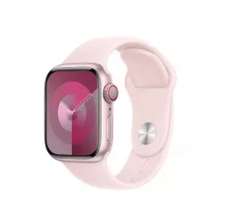 Силиконовый ремешок для Apple Watch 44/45/46 mm Apple Sport Band Light Pink - M/L (MT3V3ZM/A)