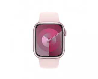 Силиконовый ремешок для Apple Watch 44/45/46 mm Apple Sport Band Light Pink - M/L (MT3V3ZM/A)