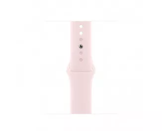 Силиконовый ремешок для Apple Watch 44/45/46 mm Apple Sport Band Light Pink - M/L (MT3V3ZM/A)