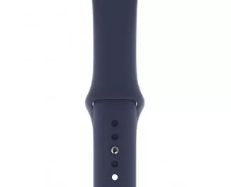 Силиконовый ремешок для Apple Watch 44/45/46 mm Apple Sport Band Midnight Blue (MTPX2, MLL02, MQ3T2)
