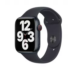 Силиконовый ремешок для Apple Watch 44/45/46 mm Apple Sport Band Midnight (MKUQ3)