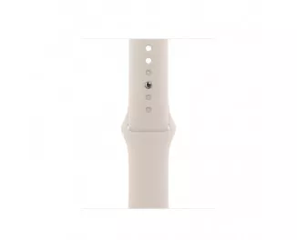 Силиконовый ремешок для Apple Watch 44/45/46 mm Apple Sport Band Starlight - M/L (MT3K3)