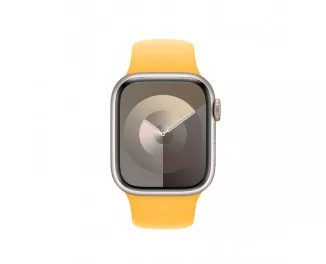 Силиконовый ремешок для Apple Watch 44/45/46 mm Apple Sport Band Sunshine - M/L (MWN03ZM/A)