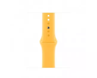 Силиконовый ремешок для Apple Watch 44/45/46 mm Apple Sport Band Sunshine - M/L (MWN03ZM/A)