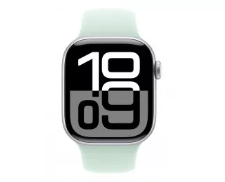 Силиконовый ремешок для Apple Watch 46mm Apple Sport Band Aquamarine - M/L (MDTA4)
