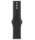 Силиконовый ремешок для Apple Watch 46mm Apple Sport Band Black - M/L (MXM43)