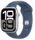 Силиконовый ремешок для Apple Watch 46mm Apple Sport Band Denim - M/L (MXLW3)