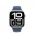 Силиконовый ремешок для Apple Watch 46mm Apple Sport Band Denim - S/M (MXLV3)