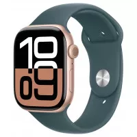 Силиконовый ремешок для Apple Watch 46mm Apple Sport Band Lake Green - M/L (MXLR3)