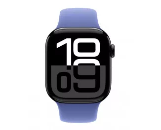 Силиконовый ремешок для Apple Watch 46mm Apple Sport Band Periwinkle - M/L (MDT84)