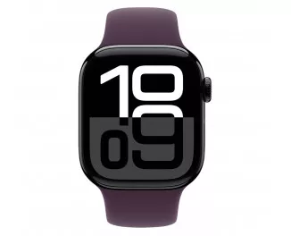 Силиконовый ремешок для Apple Watch 46mm Apple Sport Band Plum - M/L (MXLU3)