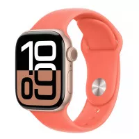 Силиконовый ремешок для Apple Watch 46mm Apple Sport Band Tangerine - S/M (MDT54)
