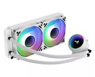 Система водяного охлаждения AeroCool Mirage L240 WH (ACLA-MR24127.73)
