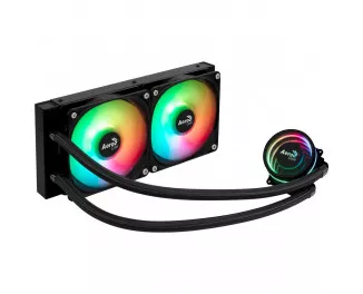 Система водяного охлаждения AeroCool Oasis L240 Black (ACLA-OA24117.11)