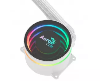 Система водяного охлаждения AeroCool Oasis L240 White (ACLA-OA24117.21)