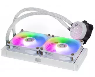 Система водяного охлаждения CoolerMaster MasterLiquid 240L Core ARGB White (MLW-D24M-A18PZ-RW)