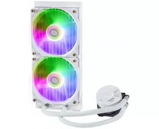 Система водяного охлаждения CoolerMaster MasterLiquid 240L Core ARGB White (MLW-D24M-A18PZ-RW)