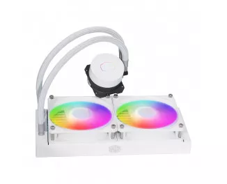 Система водяного охлаждения CoolerMaster MasterLiquid ML240L ARGB White Edition V2 (MLW-D24M-A18PW-RW)