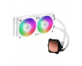 Система водяного охлаждения CoolerMaster MasterLiquid ML240L ARGB White Edition V2 (MLW-D24M-A18PW-RW)