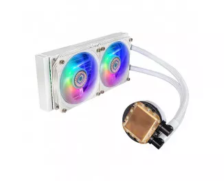 Система водяного охлаждения CoolerMaster MasterLiquid PL240 Flux White Edition (MLY-D24M-A23PZ-RW)