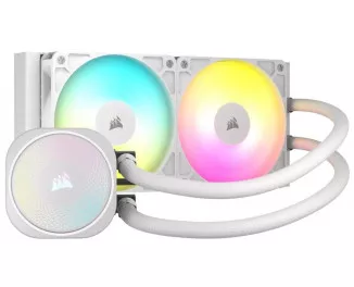 Система водяного охлаждения Corsair Nautilus 240 ARGB White (CW-9060094-WW)