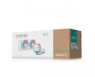 Система водяного охлаждения DeepCool LP240 ARGB White (R-LP240-WHMSMC-G-1)