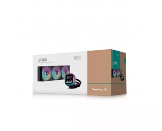 Система водяного охлаждения DeepCool LP360 ARGB Black (R-LP360-BKMSNC-G-1)