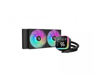 Система водяного охлаждения DeepCool LQ240 Black (R-LQ240-BKLSMW-G-1)