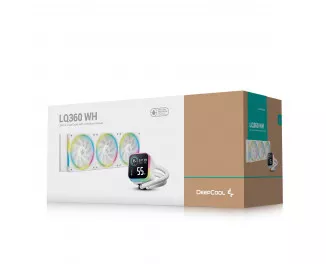 Система водяного охлаждения DeepCool LQ360 White (R-LQ360-WHDSMC-G-1)