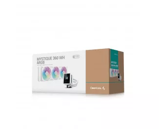 Система водяного охлаждения DeepCool Mystique 360 ARGB White (R-LX360-WHDSNMCP-G-1)